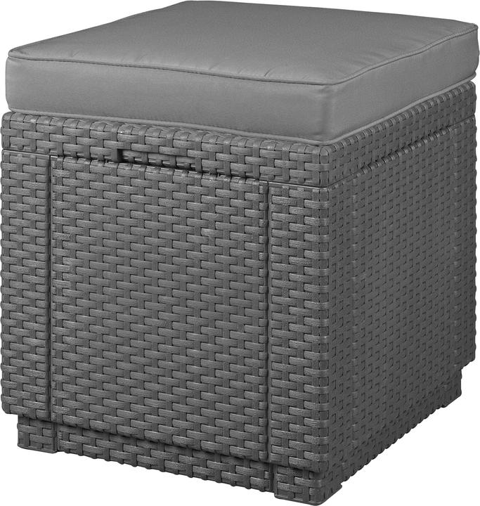 Image du produit Allibert Tabouret Cube (avec coussin)