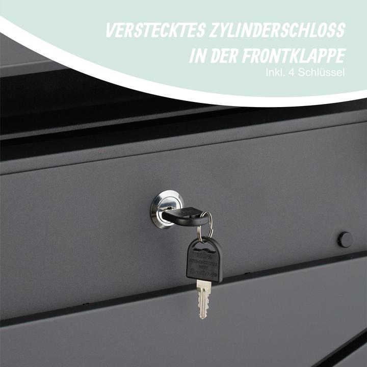 Produktbild Relaxdays Briefkasten