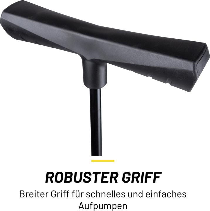 Produktbild Dunlop Standluftpumpe mit Druckanzeige