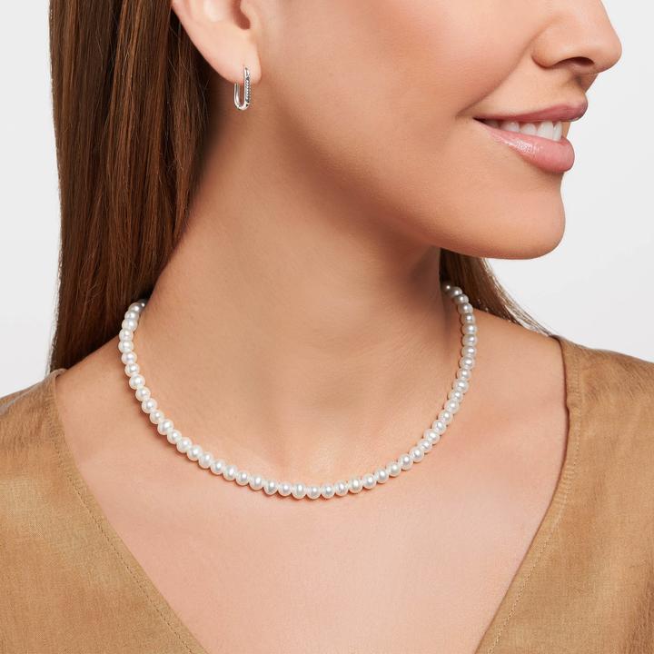 Immagine prodotto Thomas Sabo Collana Perle Argento (Argento 925, Annerito, 40 - 45 cm)