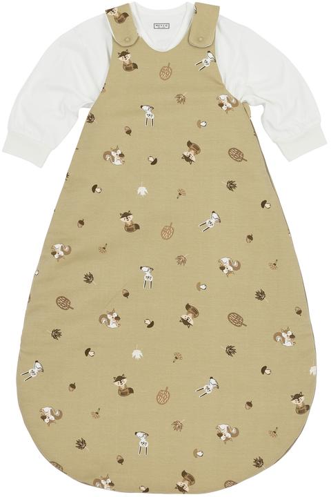 Produktbild Meyco Schlafsack Jersey 2-tlg 50/56 Forest Animals (56 cm, 2.5 TOG, Sommer, Winter, Herbst, Frühling)