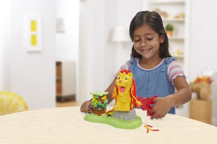 Actual product image Play-Doh Growin' Mane Lion & Friends
