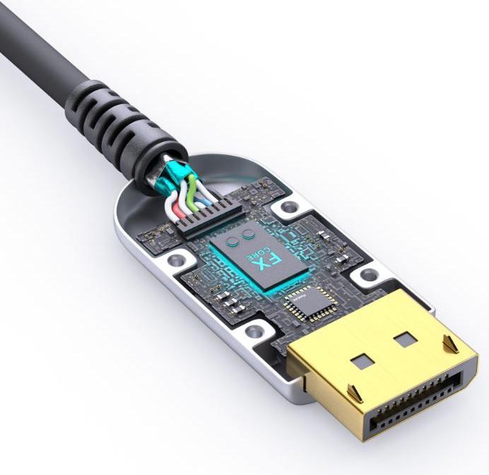 Produktbild FiberX DisplayPort — DisplayPort (30 m, DisplayPort, 1.2)