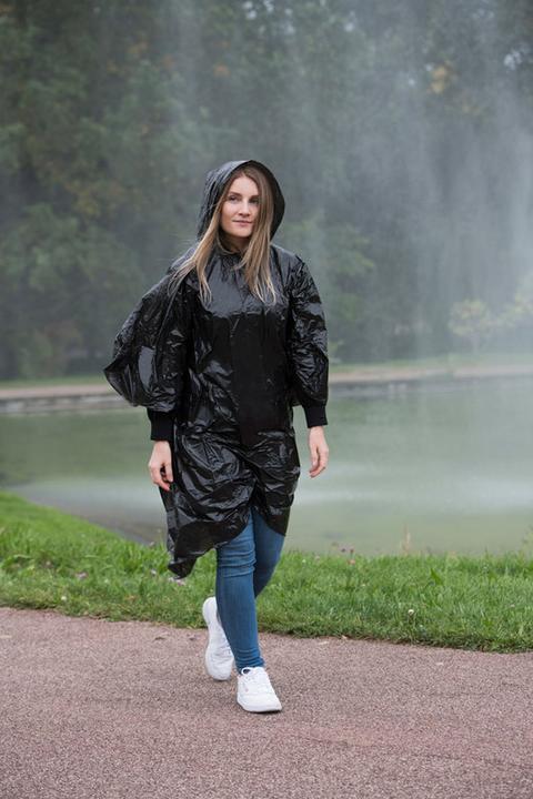 Productafbeelding Korntex Wegwerp regenponcho (Eén maat voor iedereen)