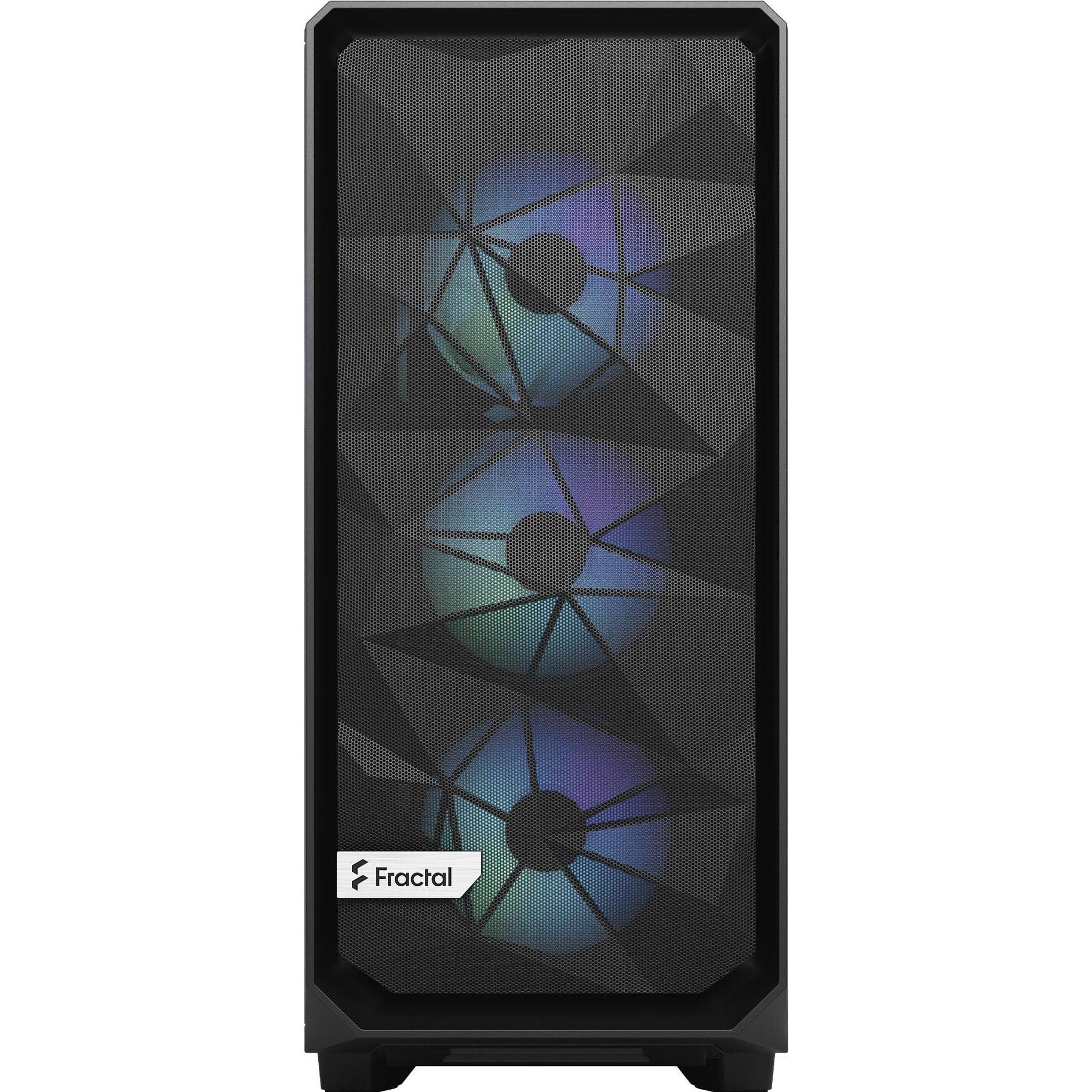 Thumbnail - Fractal Meshify 2 Compact Lite (ATX, mATX, Mini-ITX), PC Gehäuse, Schwarz