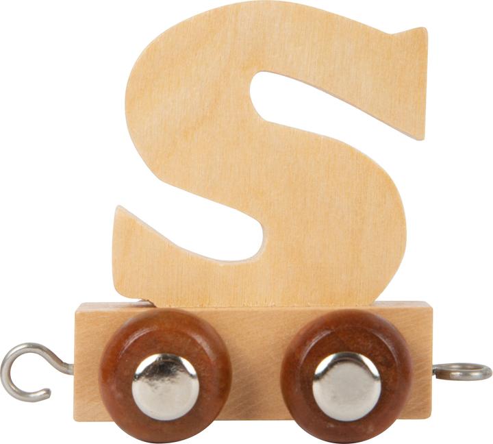 Actual product image small foot Letter S