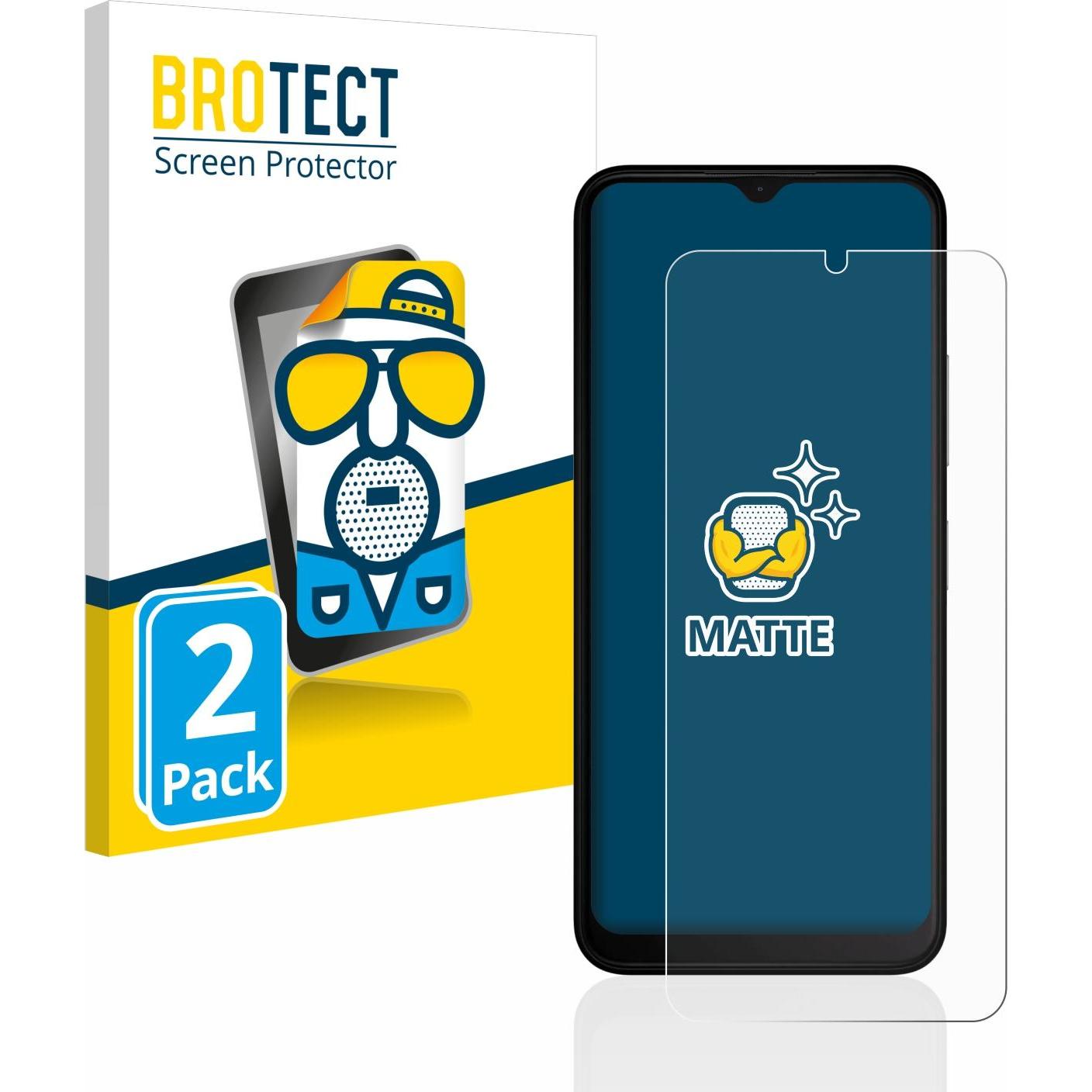 BROTECT Pellicola protettiva antiriflesso opaca (2 pz., Nokia C32), Pellicola protettiva smartphone, Grigio