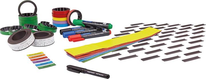 Actual product image Magnetoplan Activity & holiday planner, 5-day week (150 x 45 cm)