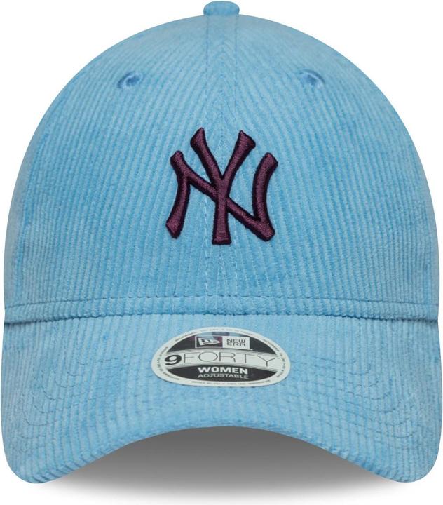 Produktbild New Era 9Forty Damen Cap - Kord New York Yankees Sky Blue