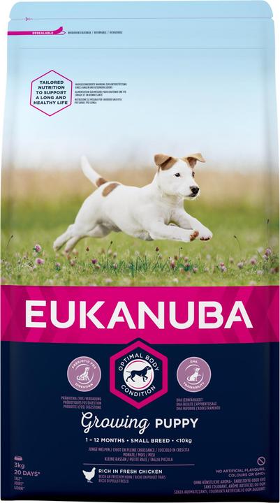 Produktbild Eukanuba Puppy Small Breed (Junior, 1 Stk., 3000 g)