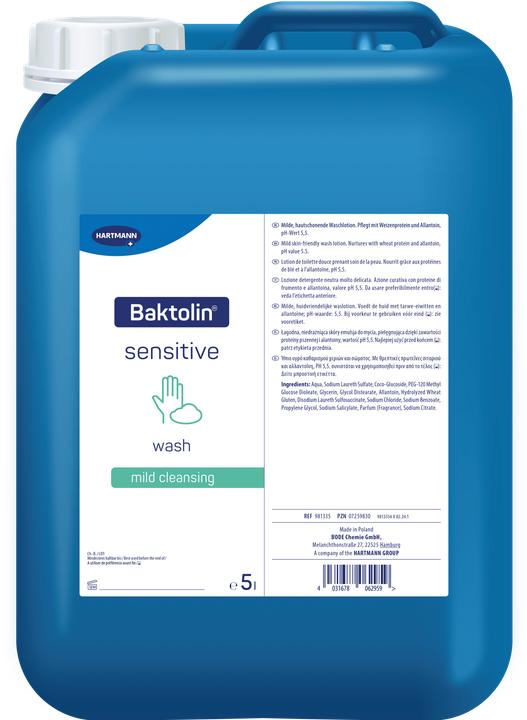 Actual product image Baktolin sensitive Waschlotion (5000 ml)