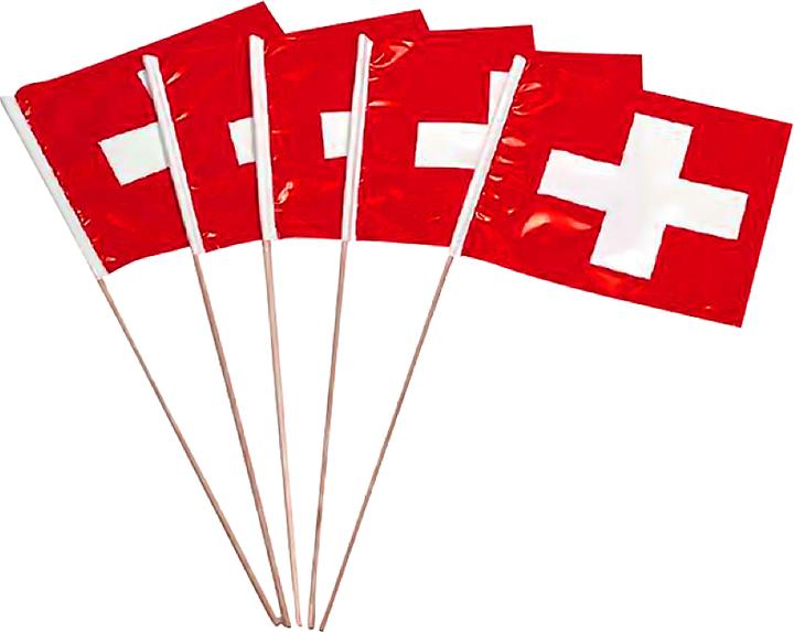 Produktbild Weco CH-Fahnen (5 Stk.)