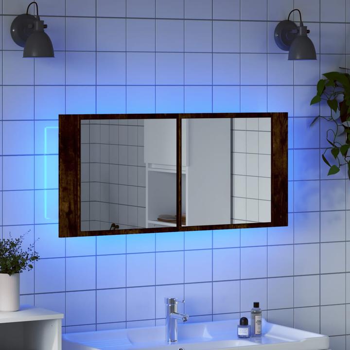 Produktbild vidaXL LED-Spiegelschrank (100 x 12 x 45 cm)
