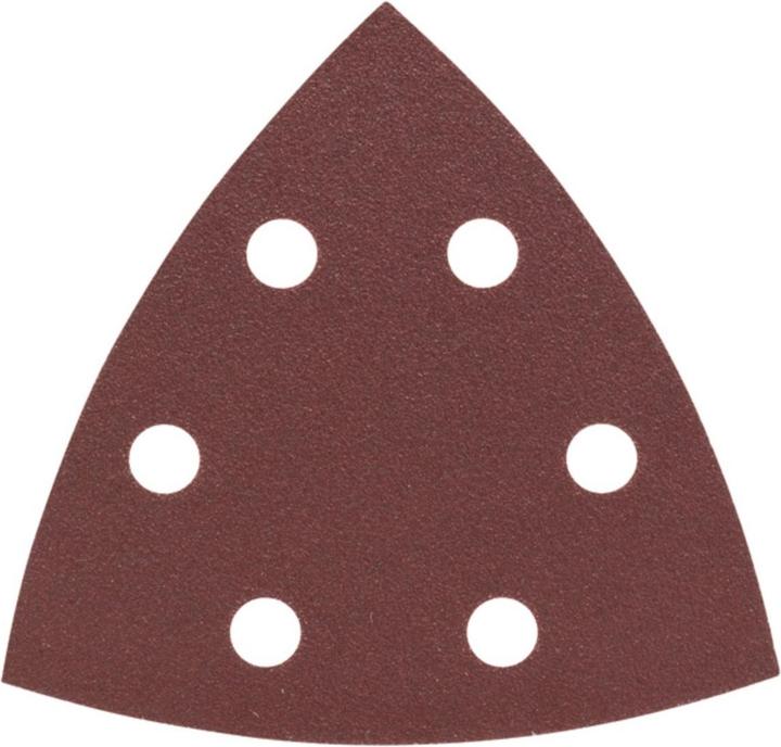 Produktbild Bosch Zubehör Schleifblatt-Set für Deltaschleifer, 93 mm, 120, 6 Löcher, 25er-Pack (120)