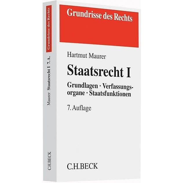 Thumbnail - Staatsrecht I, Fachbücher von Hartmut Maurer
