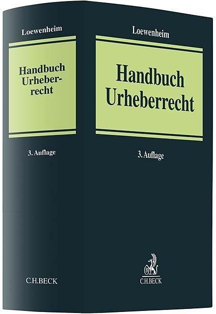 Produktbild Handbuch Urheberrecht (Deutsch, Appl(Prof.Dr.), Clemens/vonBecker(Prof.Dr.)u, 2020)