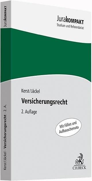 Produktbild Versicherungsrecht (Deutsch, Andreas Kerst, Holger Jäckel, 2020)