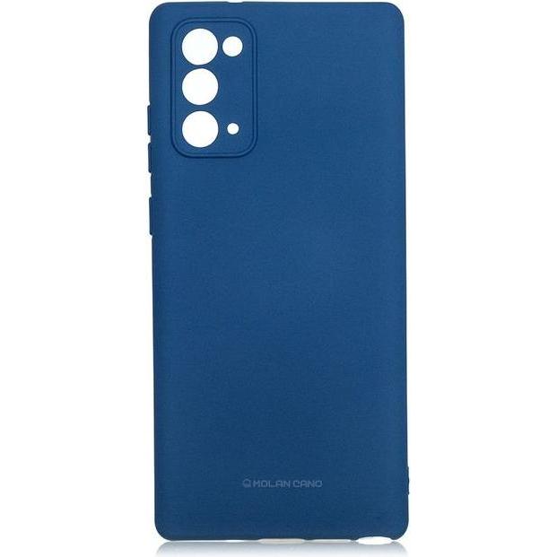 MU Classic Softcase TPU Series (Samsung Galaxy Note 20), Smartphone Hülle, Blau