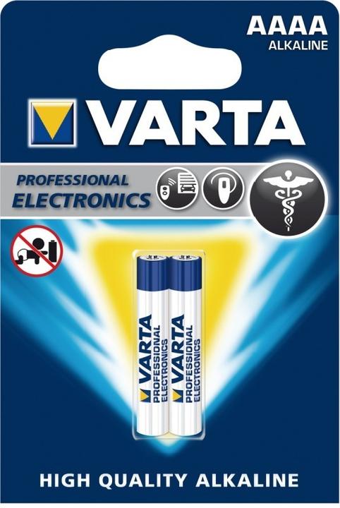 Produktbild Varta Electronics AAAA (2 Stk., AAAA / LR61 / LR8D425 / R61 / Mini, 640 mAh)