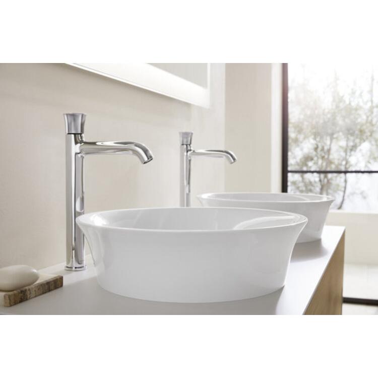 Thumbnail - Duravit, Waschbecken, Aufsatzbecken WHITE TULIP d= 430 o Überlauf ohne Hahnlochbank weiss (430 mm, 430 mm)