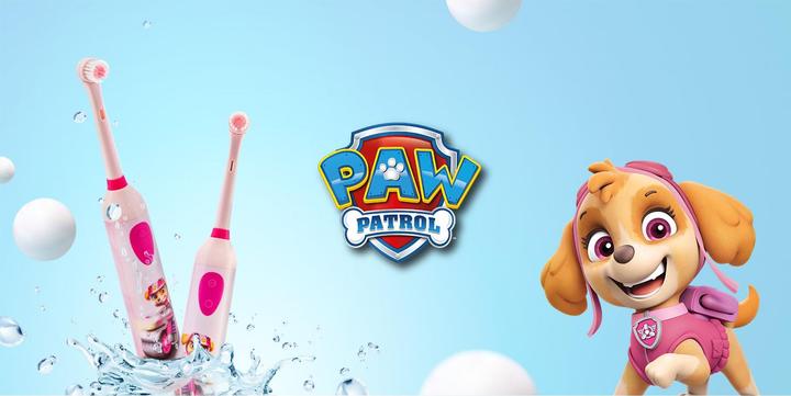Actual product image Huslog Paw Patrol Kids' Oscillating Toothbrush MOTO Pink (Oscillating toothbrush)