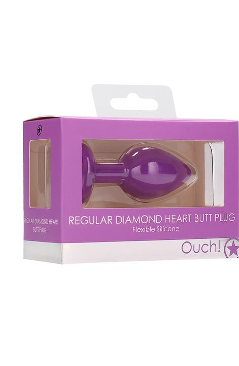 Immagine prodotto Ouch! Plug anale a cuore di diamante