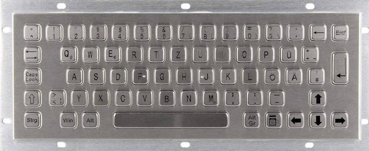 Joy-it IPC Keyboard 01A IP65 NEMA 4X Kabelgebunden Tastatur Deutsch, QWERTZ Silb (DE, Kabelgebunden)
