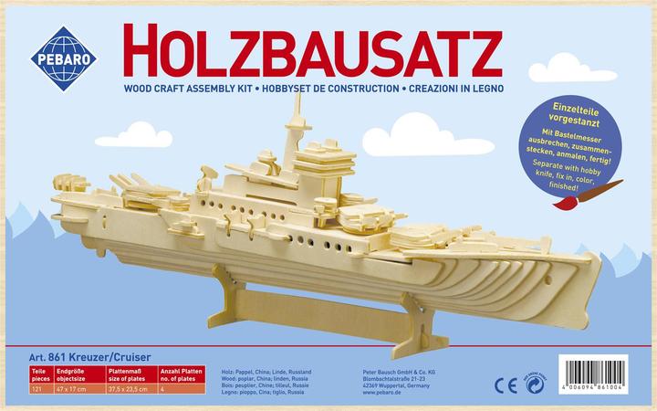 Produktbild Pebaro Holzbausatz Kreuzer