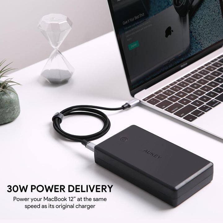 Produktbild Aukey Powerbank PB-Y7 (30000 mAh, 111 Wh)