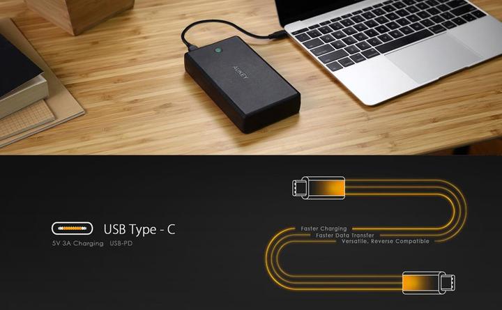 Produktbild Aukey Powerbank PB-Y7 (30000 mAh, 111 Wh)