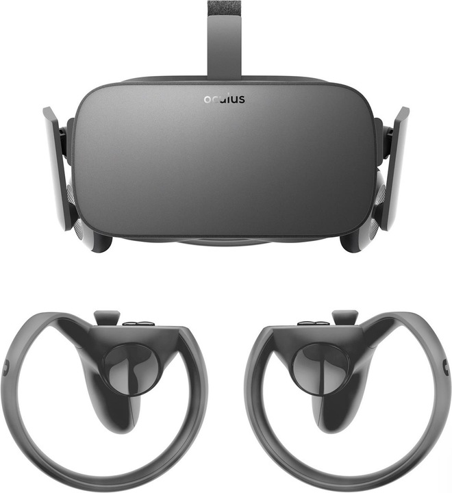Actual product image Meta Rift VR + Touch