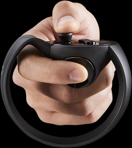 Actual product image Meta Rift VR + Touch