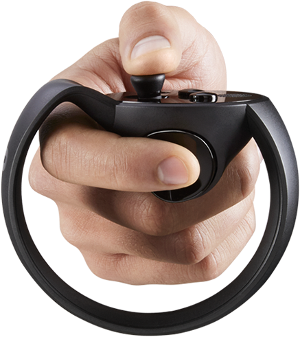 Actual product image Meta Rift VR + Touch