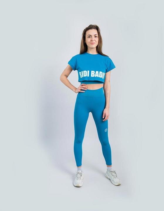 Produktbild Bidi Badu Abdominis Crop Move T-Shirt - petrol (L)
