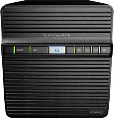 Productafbeelding Synology DS410, NAS DiskStation voor 4 harde schijven, zonder HD