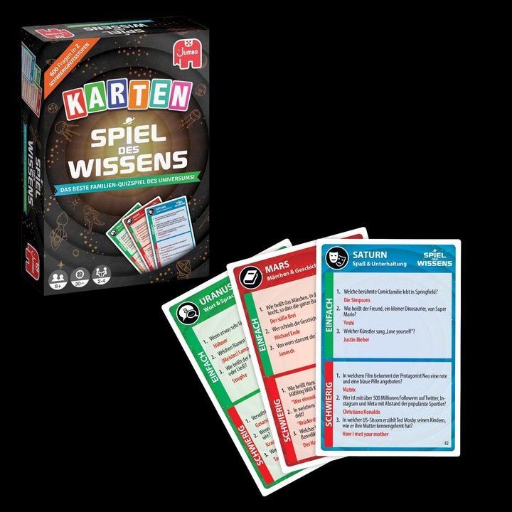 Productafbeelding Jumbo Kaartspel Kennisspel (Duits)