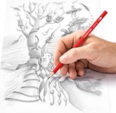Produktbild Staedtler MINERVA - Bleistift (HB, 1x)