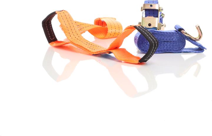 Produktbild Wiltec Auto Spanngurt 4er Set 3,5m x 50 mm 3000 daN Zurrgurte Autotransport Reifengurte