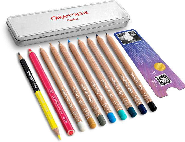 Produktbild Caran d'Ache Luminance 6901 Oliver Jeffers Sonderedition (Mehrfarbig, 10 x)