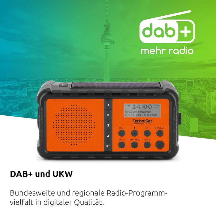 Actual product image TechniSat TechniRadio Solar 2 (DAB+, FM)