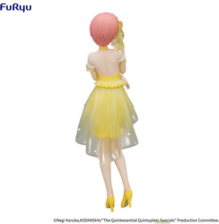 Actual product image Furyu The Quintessential Quintuplets Trio-Try-iT PVC Statue Nakano Ichika Pastel Dress Ver. 21 cm