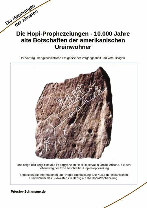 Produktbild Die Hopi-Prophezeiungen - 10.000 Jahre alte Botschaften der amerikanischen Ureinwohner (Deutsch, Holger Kiefer, Priester-Schamane, 2024)