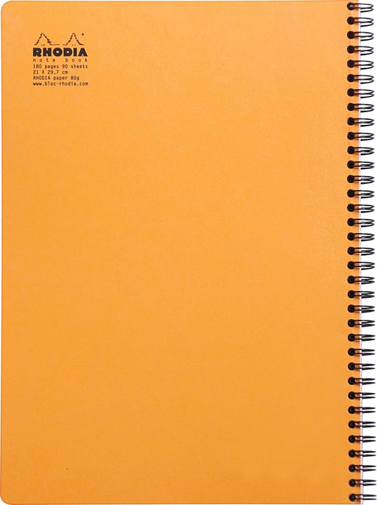 Actual product image Rhodia Notebooks/Notebooks Classic (A4+, Checked)