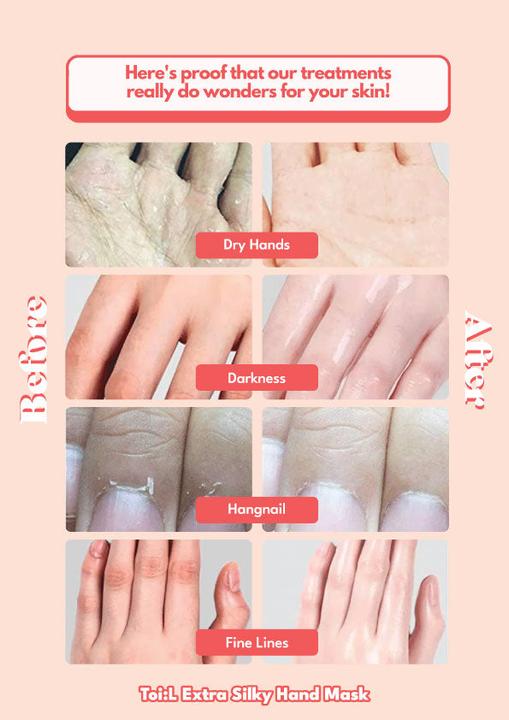 Produktbild Toi:L Extra Silky Hand Mask Pack (90 ml)