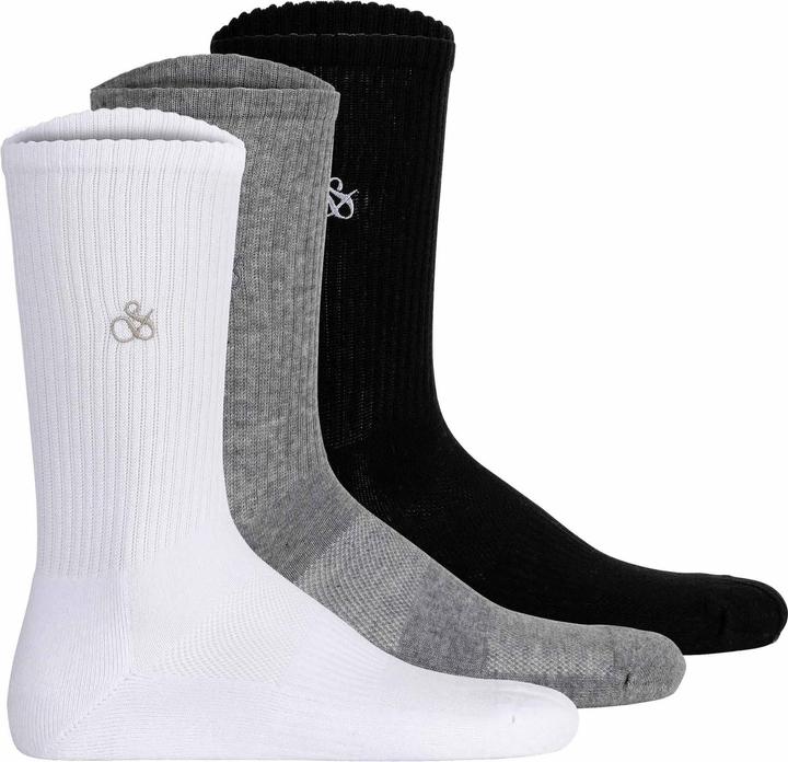 Actual product image Scotch & Soda 1/2 TERRY COTTON CREW (pack of 3, 41 - 46)