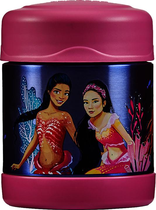 Sirena, viola con decorazioni