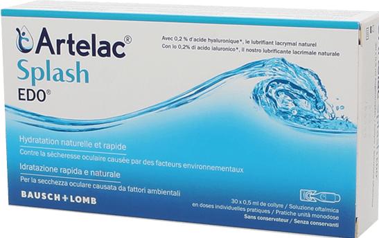 Produktbild Bausch + Lomb BL-AS3005 (0.50 ml, Artelac Splash EDO Augentropfen 30x0.50 ml)