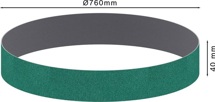 Produktbild Bosch Professional Zubehör PRO Y580 Schleifband, 40 x 760 mm, G40 (40)