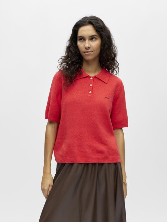 Produktbild Object Gestricktes Poloshirt (M)