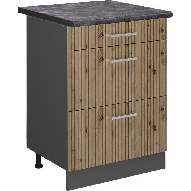 Vicco, Regal, Küchenunterschrank R-Line (60 x 60 x 81.5 cm)